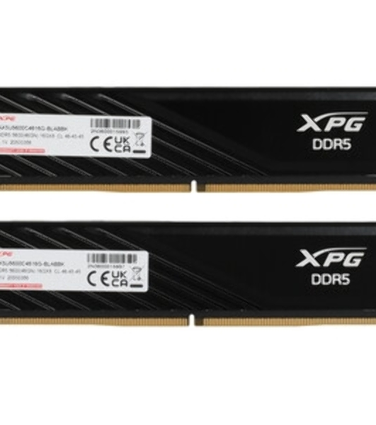 Оперативная память XPG Lancer Blade, DDR5, 32GB (2x16GB), 5600MHz, CL46, DIMM, с радиаторами, черный