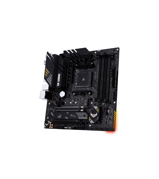 Материнская плата ASUS TUF GAMING B550M-PLUS, AM4, AMD B550, 4xDDR4, 4xSATA, 2xM.2, 1xPCIe 4.0 x16, 1xPCIe 3.0 x16, 1xPCIe x1, 1xHDMI, 1xDP, 1x 2.5Gb LAN, 4xUSB-A 3.2 Gen 1, 1xUSB-A 3.2 Gen 2, 2xUSB-A 2.0, 1xUSB-C 3.2 Gen 2, 5x3.5 мм, 7.1, mATX
