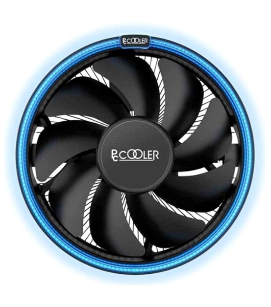 Кулер PCCooler E126MB черный 120мм алюминий 1800rpm 26.5db 4-pin 92W 70мм