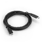 Кабель для зарядки ExeGate EX-CCP-USB3.1-CMCM2-1.0 (USB Type-Cm/Cm, Gen.2, 10Gbit/s, 5A, 100W, 1м), фото2