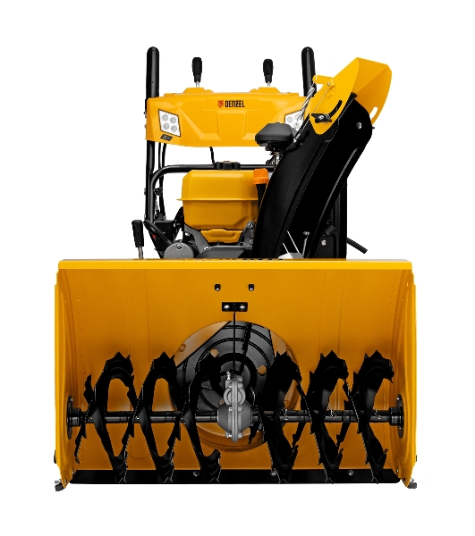 Бензиновая снегоуборочная машина SBL 711DT PRO, 420cc, гусеницы, эл.старт, блок. дифф. Denzel