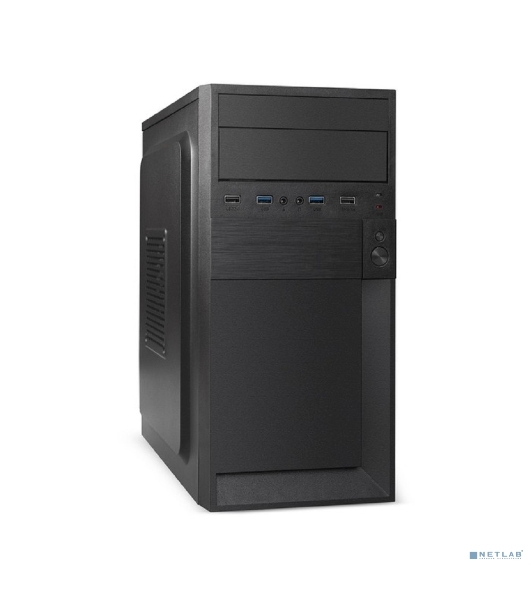 Компьютерный корпус Minitower ExeGate EX291144RUS BAA-105U2-01 (mATX, без БП, 2*USB+2*USB 3.0, аудио, черный)