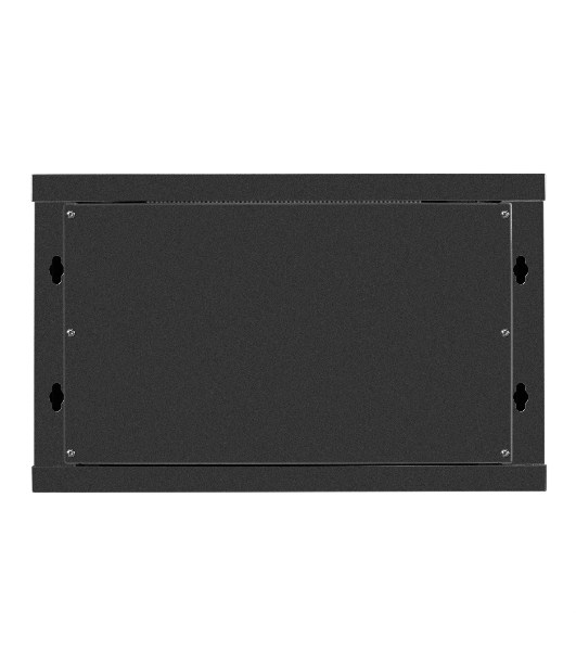 Шкаф телекоммуникационный 19' настенный 6U ExeGate EC-WM-6U.450.M.BLACK (19', 6U, 600x450x370мм (ШхГхВ), передняя дверь металл, съемные боковые панели, пыле- и влагозащита IP23, черный RAL 9004)