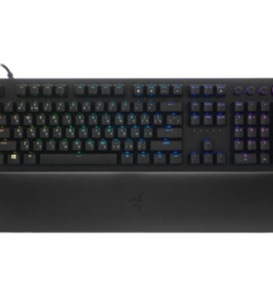 Клавиатура проводная игровая Razer Huntsman V2 (Purple Switch) - Russian Layout Gaming Keyboard