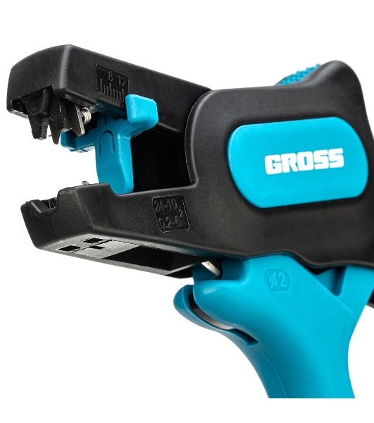 Щипцы для зачистки электропроводов Gross 17722 0,2-6 мм2