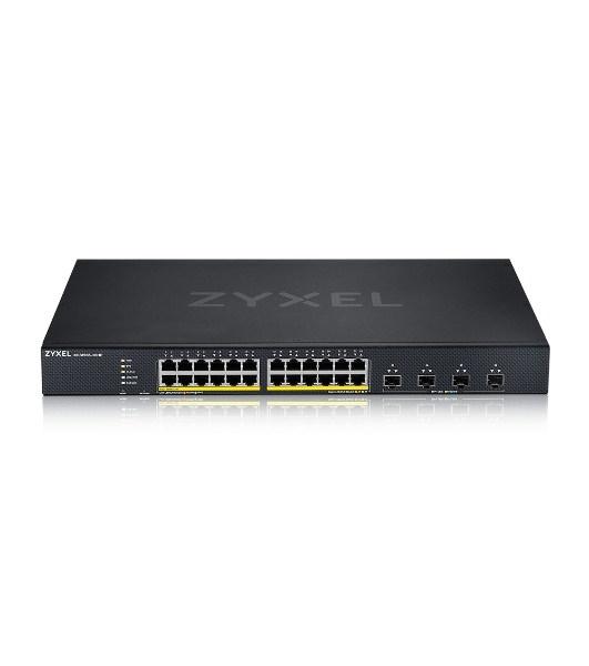 Коммутатор Smart L3 Lite PoE+ Zyxel NebulaFlex XGS1935-28HP, rack 19', 24xGE PoE+, 4xSFP+, бюджет PoE 375 Вт