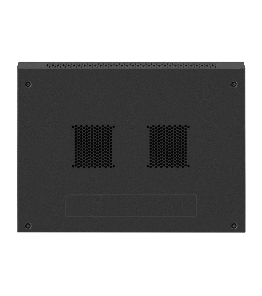 Шкаф телекоммуникационный 19' настенный 6U ExeGate EC-WM-6U.450.M.BLACK (19', 6U, 600x450x370мм (ШхГхВ), передняя дверь металл, съемные боковые панели, пыле- и влагозащита IP23, черный RAL 9004)