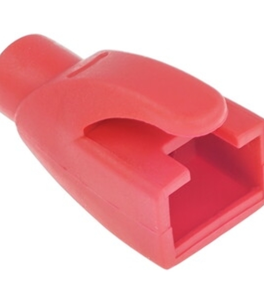 Колпачки изолирующие Vention для разъемов RJ-45 (50 шт.) красный