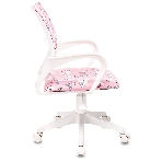 Кресло Бюрократ BuroKIDS 1 W розовый, ткань, 120 кг, фото6