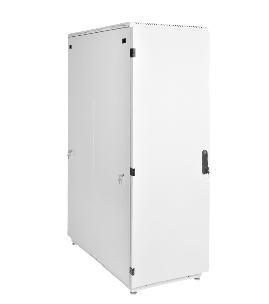 Шкаф телекоммуникационный напольный 42U (800x800) дверь металл (3 места), ШТК-М-42.8.8-3ААА