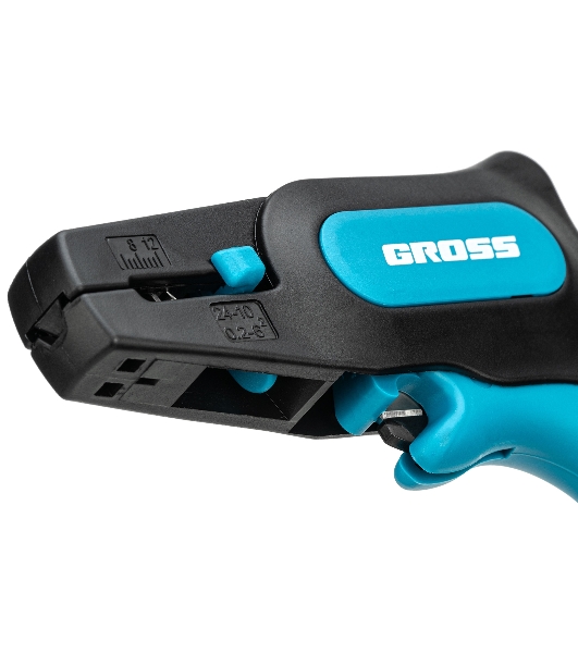 Щипцы для зачистки электропроводов Gross 17722 0,2-6 мм2