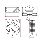 Кулер ID-Cooling FROZN A410 ARGb черный 120мм алюминий/медь 2000rpm 30db 4-pin 220W 152мм, фото8
