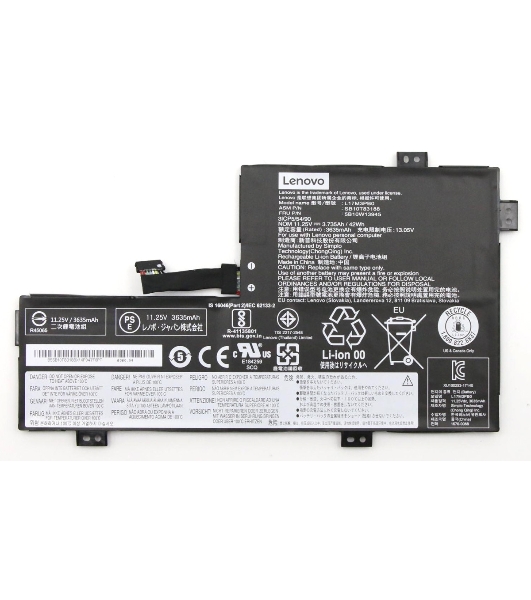 Аккумуляторная батарея для ноутбука Lenovo 100e 300e Chromebook Gen 2 MTK (L17M3PB0) 11.25V 42Wh