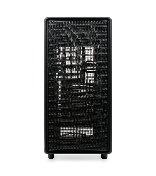 Компьютерный корпус без блока питания HSPD M510, Mesh Mid Tower, черный, TG, 0.5 SPCC, no fans ATX, mATX, mITX 180/280/160мм 1x2.5', 1x3.5', 7xPCI 1xUSB-A 3.0, 1xUSB-A 1.0 517x277x418мм
