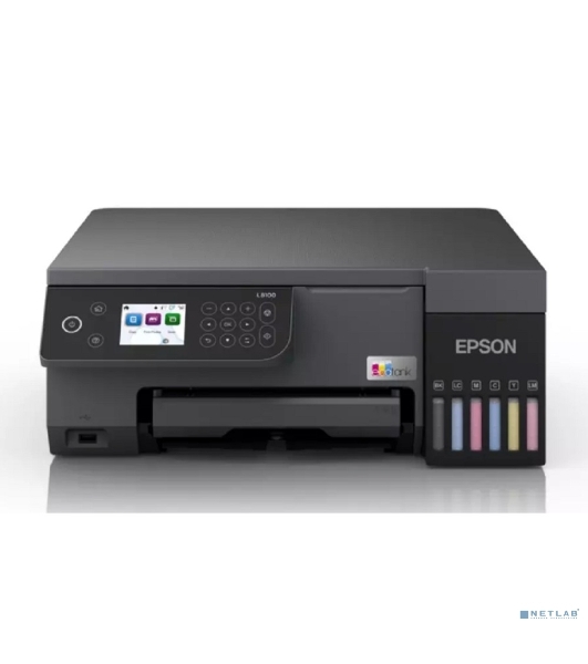 МФУ струйное Epson EcoTank L8100 (C11CK94***), A4, цветной, печ. до 8 стр/мин., 5760 x 1440 dpi (печ.), 1200x4800dpi (скан.), USB, Wi-Fi