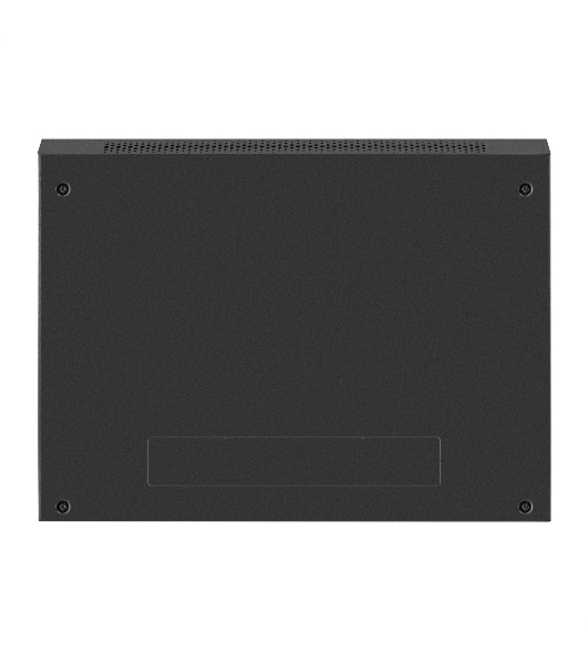 Шкаф телекоммуникационный 19' настенный 6U ExeGate EC-WM-6U.450.M.BLACK (19', 6U, 600x450x370мм (ШхГхВ), передняя дверь металл, съемные боковые панели, пыле- и влагозащита IP23, черный RAL 9004)