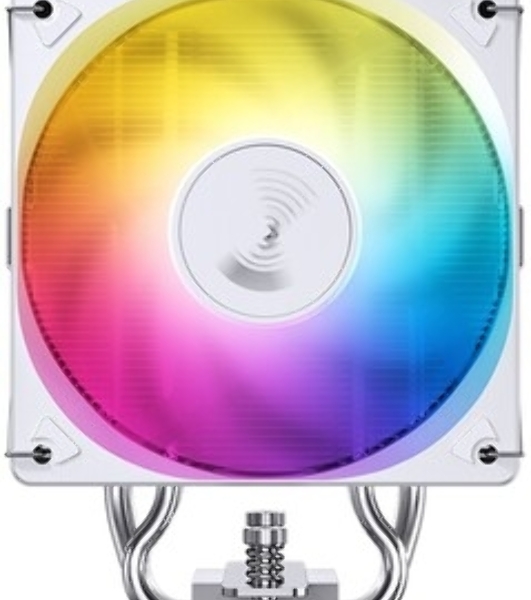 Кулер для процессора CPU Cooler JONSBO CR-1000 V3 PRO ARGB (230W, 4-pin PWM, 157mm, Al/Cu, 6x6mm, ARGB, 1x120mm, 70.8CFM, 33.2dBA, 1800RPM, S: 1851/1700/1200/115X, AM4/AM5 White)