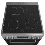Плита электрическая Maunfeld MEC611CS09TD серебристый, конфорок 4 шт, духовка 59 л, 60 см x 85 см x 60 см, фото24
