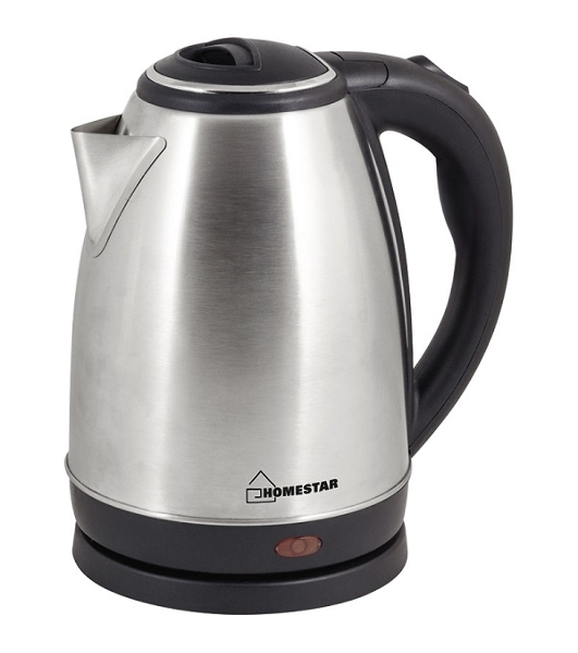 Чайник электрический Homestar HS-1010 1.8л, стальной,1500 Вт, (003013)
