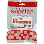 Панель Suprlan 10-0319-1, лицевая со шторкой 22.5x45, 1xKeystone ABS пластик, белый, фото3