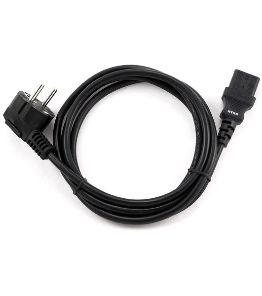Шнур питания NTSS NTSS-PC13771 C13-Schuko проводник.:3x0.75мм2 1.8м 220/250В 10А белый