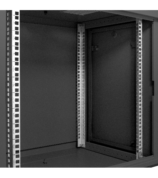 Шкаф телекоммуникационный 19' настенный 12U ExeGate EC-WM-12U.450.M.BLACK (19', 12U, 600x450x635 мм (ШхГхВ), передняя дверь металл, съемные боковые панели, пыле- и влагозащита IP23, черный RAL 9004)