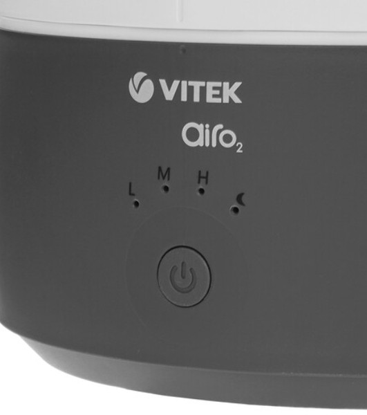 Увлажнитель воздуха Vitek VT-2346(MC) белый/серый, 30 м², 5 л