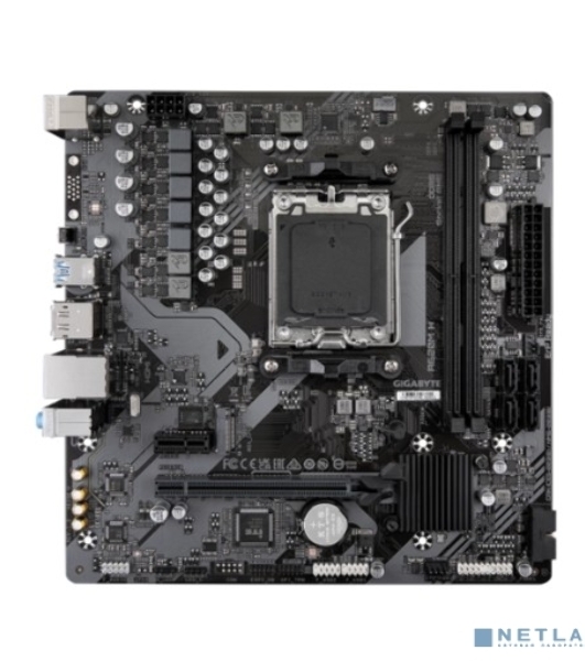 Материнская плата Gigabyte A620M H (V1.2/V2.0), SocketAM5 AMD A620 2xDDR5 mATX AC`97 8ch(7.1) GbLAN RAID+VGA+HDMI