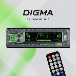 Автомагнитола Digma MCP-515, 1 DIN, Bluetooth, USB Type-A, AUX, пульт ДУ, фото10