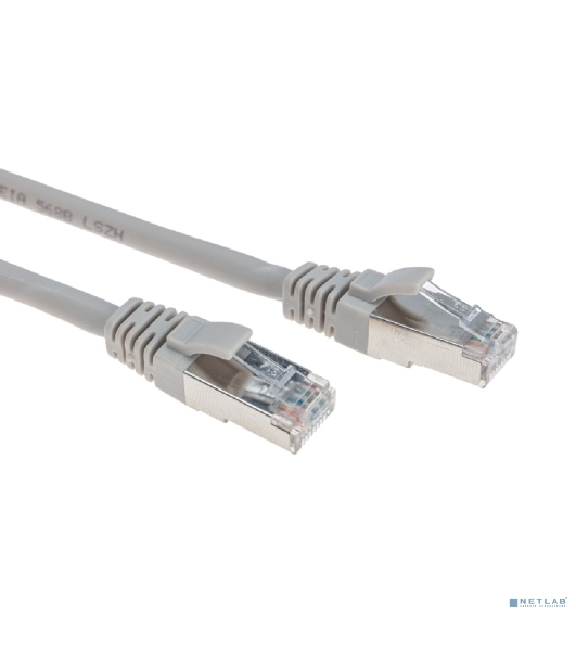 Патч-корд F/UTP Rexant cat.5e, RJ45-RJ45, 26AWG, ZH нг(А)-HF, серый, 5 м