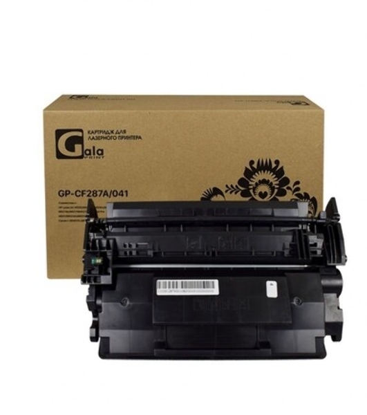 Картридж лазерный GalaPrint GP-CF287A/041 (№87A) черный (9000 стр.) для HP LaserJet M506/M506dn/M506x/M527/M527dn/M527f/M527c/LaserJet Pro M501/M501dn/M501n/Canon i-SENSYS LBP-312/LBP-312x