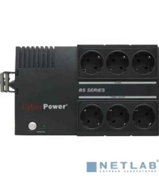 Источник бесперебойного питания CyberPower BS450E/450 ВА/270 Вт/8 х CEE 7 (евророзетка)