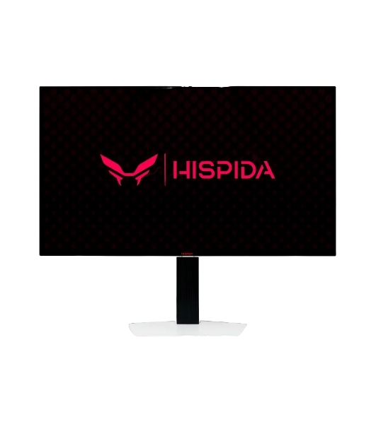 Монитор 27' NERPA HISPIDA GI27Q28HE OLED 2560x1440, 280 Гц, 0.03 мс, 16:9, 250 кд/м², 2xHDMI 2.1, 2xDP 1.4, 3.5 Jack, FreeSync, Low Blue Light, VESA 100x100, черный/белый
