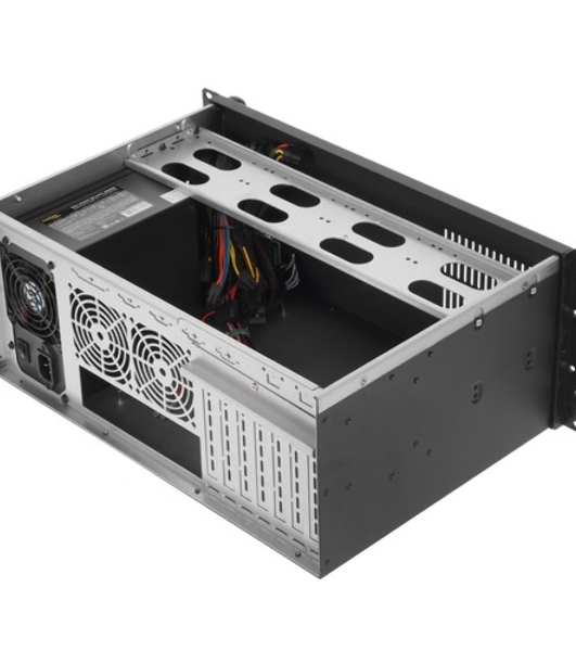 Серверный корпус ExeGate Pro 4U300-08 (RM 19', высота 4U, глубина 300, без БП, USB)