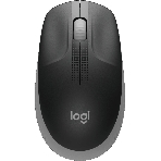 Мышь беспроводная Logitech M190 черный/серый, 1000 dpi, радиоканал, USB, кнопки - 3, фото5