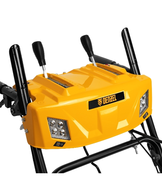 Бензиновая снегоуборочная машина SBL 711DT PRO, 420cc, гусеницы, эл.старт, блок. дифф. Denzel