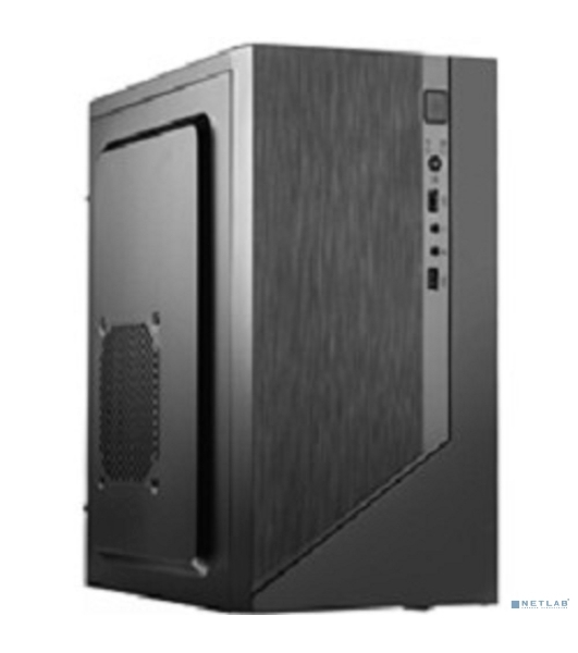 Компьютерный корпус Сase Forza mATX, 450W, 2xUSB 2.0, Black, w/o FAN, 12 см fan PSU, power cord