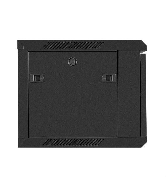 Шкаф телекоммуникационный 19' настенный 6U ExeGate EC-WM-6U.450.M.BLACK (19', 6U, 600x450x370мм (ШхГхВ), передняя дверь металл, съемные боковые панели, пыле- и влагозащита IP23, черный RAL 9004)