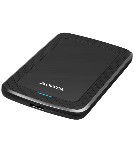 Внешний жесткий диск HDD 2,5' ADATA HV300, 2TB, USB 3.1, 5400 rpm черный
