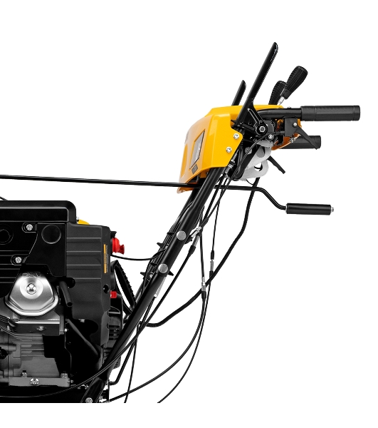 Бензиновая снегоуборочная машина SBL 711DT PRO, 420cc, гусеницы, эл.старт, блок. дифф. Denzel
