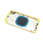 Задняя крышка (корпус) в сборе с рамкой для Apple iPhone XR желтый, фото2