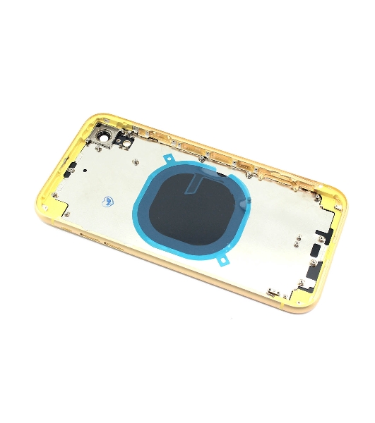 Задняя крышка (корпус) в сборе с рамкой для Apple iPhone XR желтый