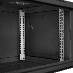 Шкаф телекоммуникационный 19' настенный 6U ExeGate EC-WM-6U.450.M.BLACK (19', 6U, 600x450x370мм (ШхГхВ), передняя дверь металл, съемные боковые панели, пыле- и влагозащита IP23, черный RAL 9004), фото5