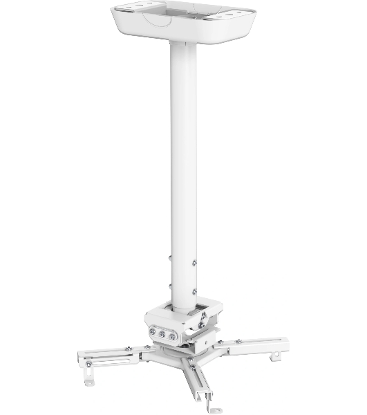 Кронштейн для проектора Cactus CS-PROF021M-WT белый макс.35кг потолочный поворот и наклон