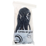 Кабель питания Cablexpert Schuko-C13, 3х0.5мм2, 6А, с заземлением, 1.8м, черный, без инд.уп., 500 шт [PC-186-1-2], фото5