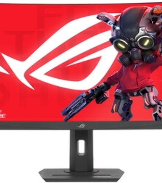 Монитор 27' ASUS ROG Strix XG27WCS Fast VA 2560x1440, 180 Гц, 1 мс, 16:9, 400 кд/м², DisplayHDR 400, HDMI 2.0, DP, USB-C, 3.5 Jack, FreeSync, изогнутый экран (1500R), черный