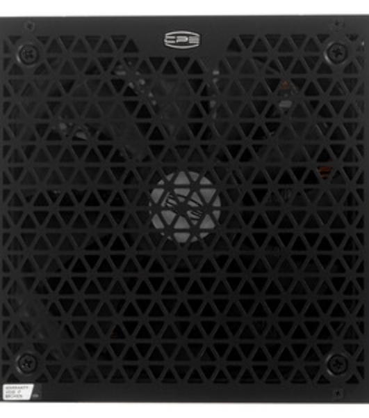 Блок питания PCCOOLER, 750W 80 PLUS  (ATX, ATX 2.4, Non-modular, 1x24(20+4)pin 550мм, 1xCPU*2 8(4+4)pin 610+150мм, 3xPCIe 8(6+2)pin 510мм, 2xSATA*3+MOLEX4pin*1 450+150+150+150мм, Active, 120x120мм, 140x150x86мм, APFC, OVP, SCP, OPP (140-160%, 2ms delay))
