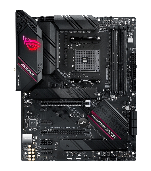 Материнская плата ASUS ROG STRIX B550-F GAMING WIFI II, AM4, AMD B550, 4xDDR4, 6xSATA, 2xM.2, 1xPCIe 3.0 x4, 1xPCIe 4.0 x16, 3xPCIe x1, 1xDP, 1xHDMI, 1x 2.5Gb LAN, 1xUSB-A 3.2 Gen 2, 2xUSB-A 3.2 Gen 1, 1xUSB-C 3.2 Gen 2, 5x3.5 мм, 7.1, ATX