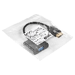 Кабель-переходник DisplayPort-VGA ExeGate EX-DPM-VGAF-0.2 (20M/15F, 0,2м), фото 1