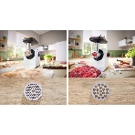 Мясорубка электрическая Bosch MFWS420W белый, 1900 Вт, 2.5 кг/мин, реверс, насадки - 3, фото7